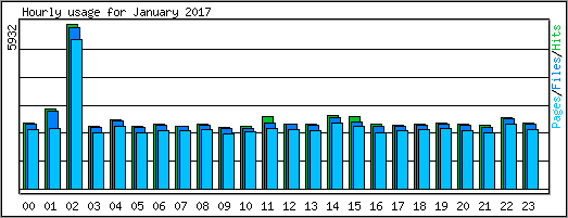 Hourly usage